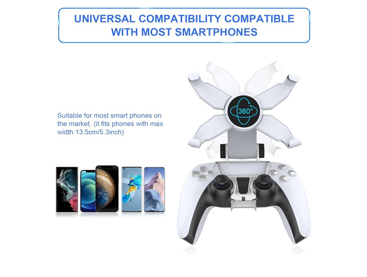 consolas y videojuegos - Soporte de Smartphone compatible con Control PS5 7