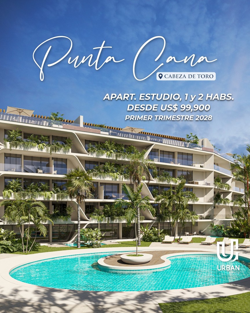 apartamentos - Apartamentos Estudio, 1 y 2 Habitaciones desde US$99,900 en Punta Cana 0