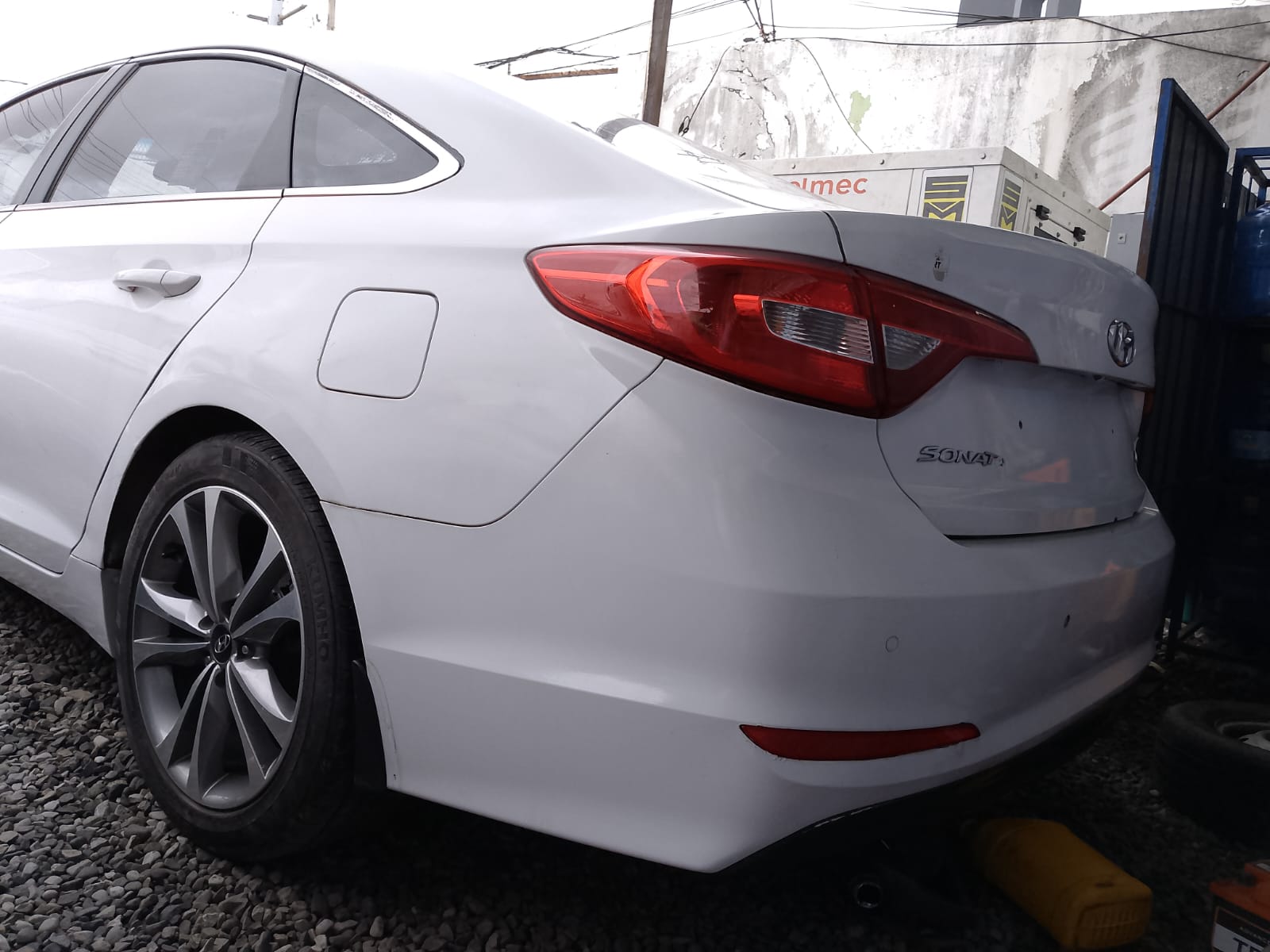 carros - HYUNDAI SONATA LF 2017 BLANCO DESDE: RD$615,100.00 6