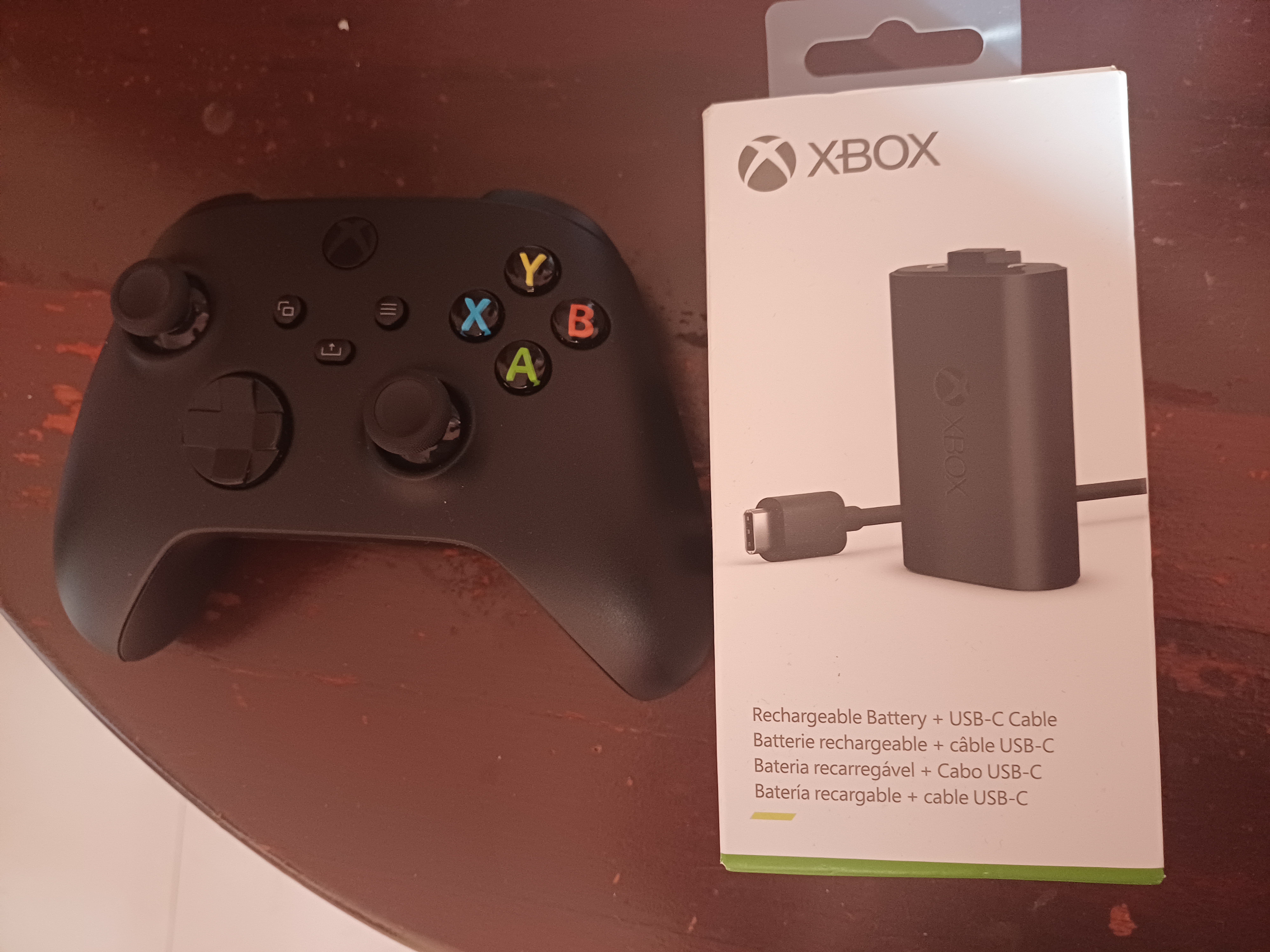 consolas y videojuegos - control xbox serie x más pila recargable original 