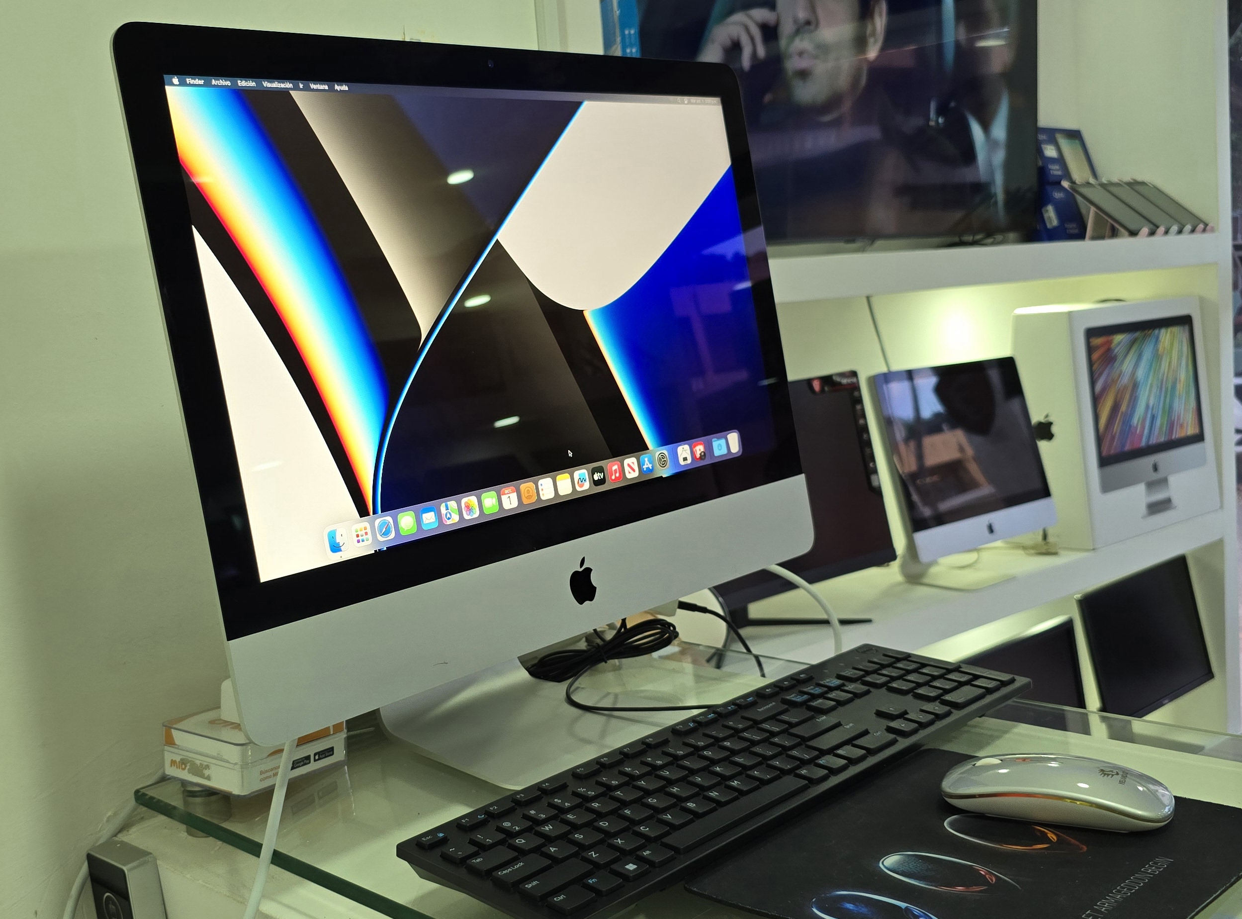 computadoras y laptops - Apple imac 21.5 Pulg Core i5 Ram 8gb ddr4 Disco 1TB AÑO 2017  1