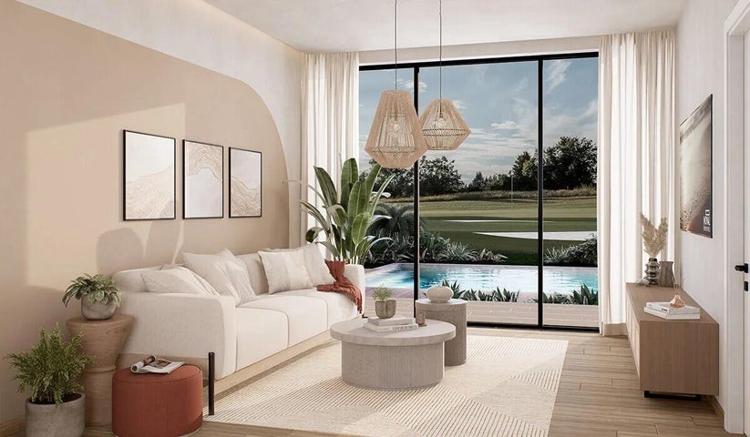 apartamentos - Proyecto en venta Punta Cana #24-873 un dormitorio, balcón, parqueo, ascensor.
 3