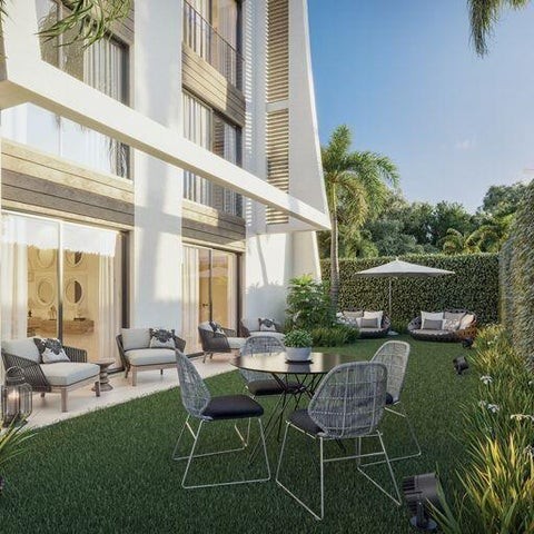apartamentos - Proyecto en venta Punta Cana #23-1793 un dormitorio, línea blanca, piscina.
 9