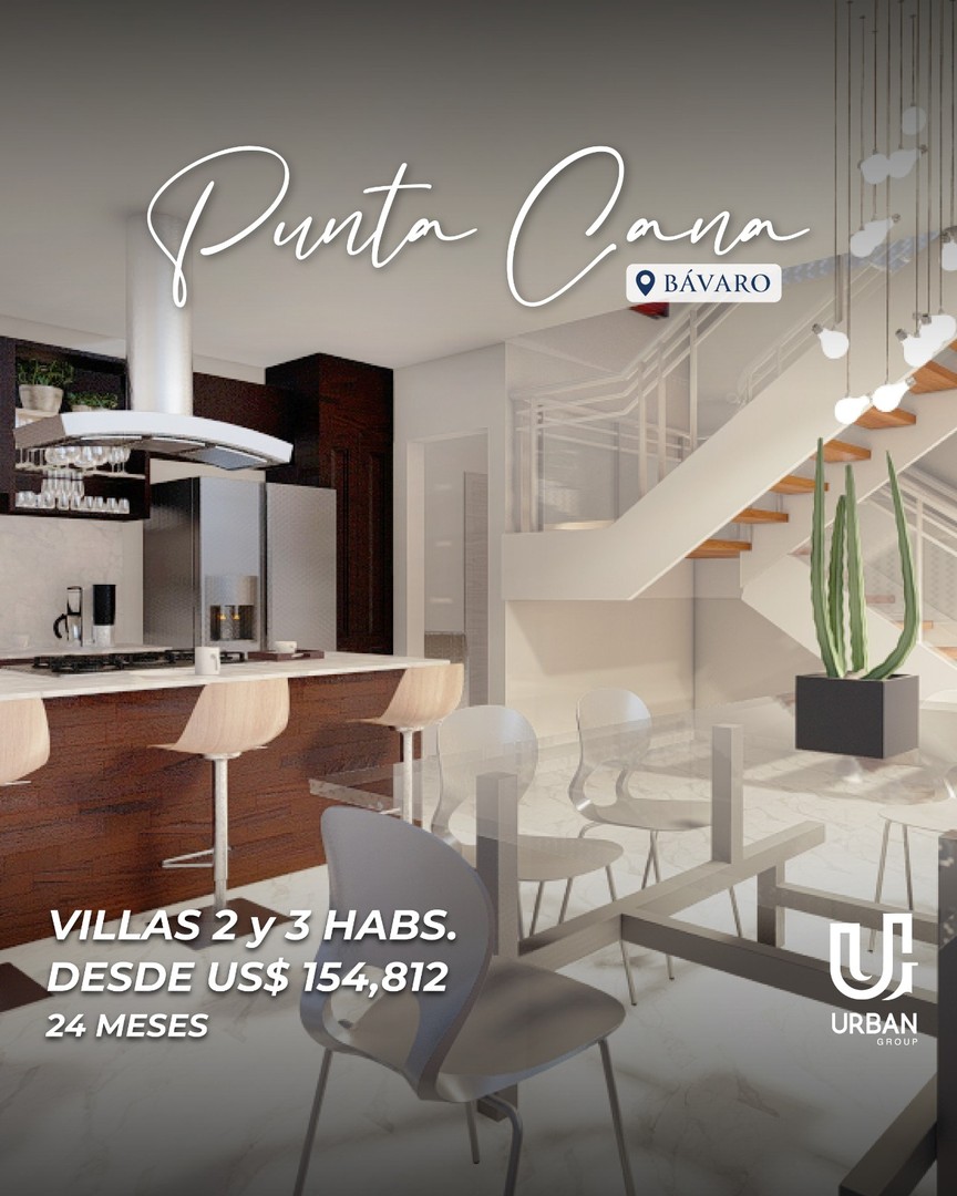 casas vacacionales y villas - Villas de 2 y 3 Habitaciones desde US$ 154,000 en Punta Cana 2
