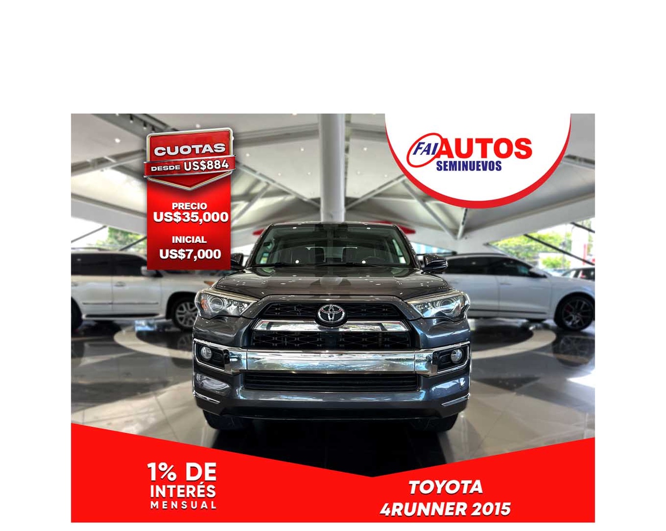 jeepetas y camionetas - Toyota 4Runner Limited 2015 10