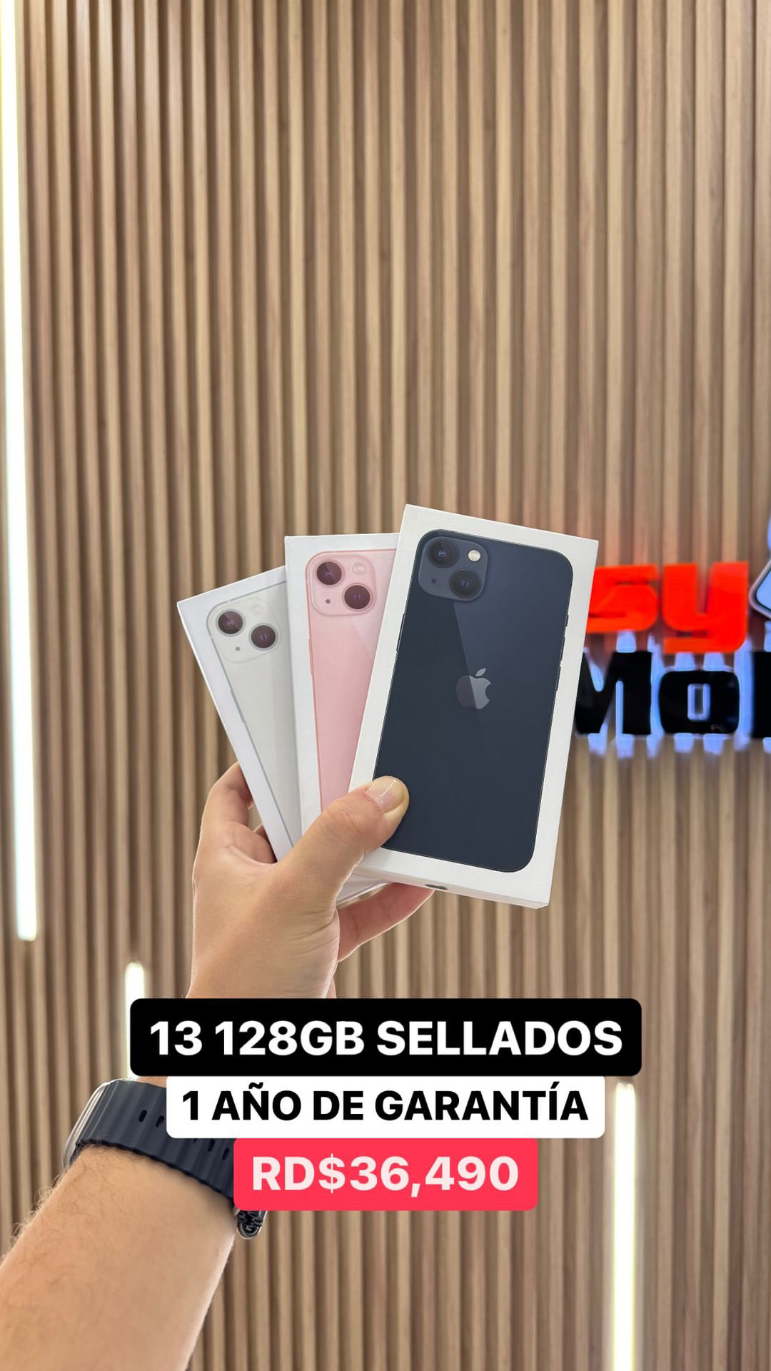 celulares y tabletas - iPHONE 13 128GB SELLADO 