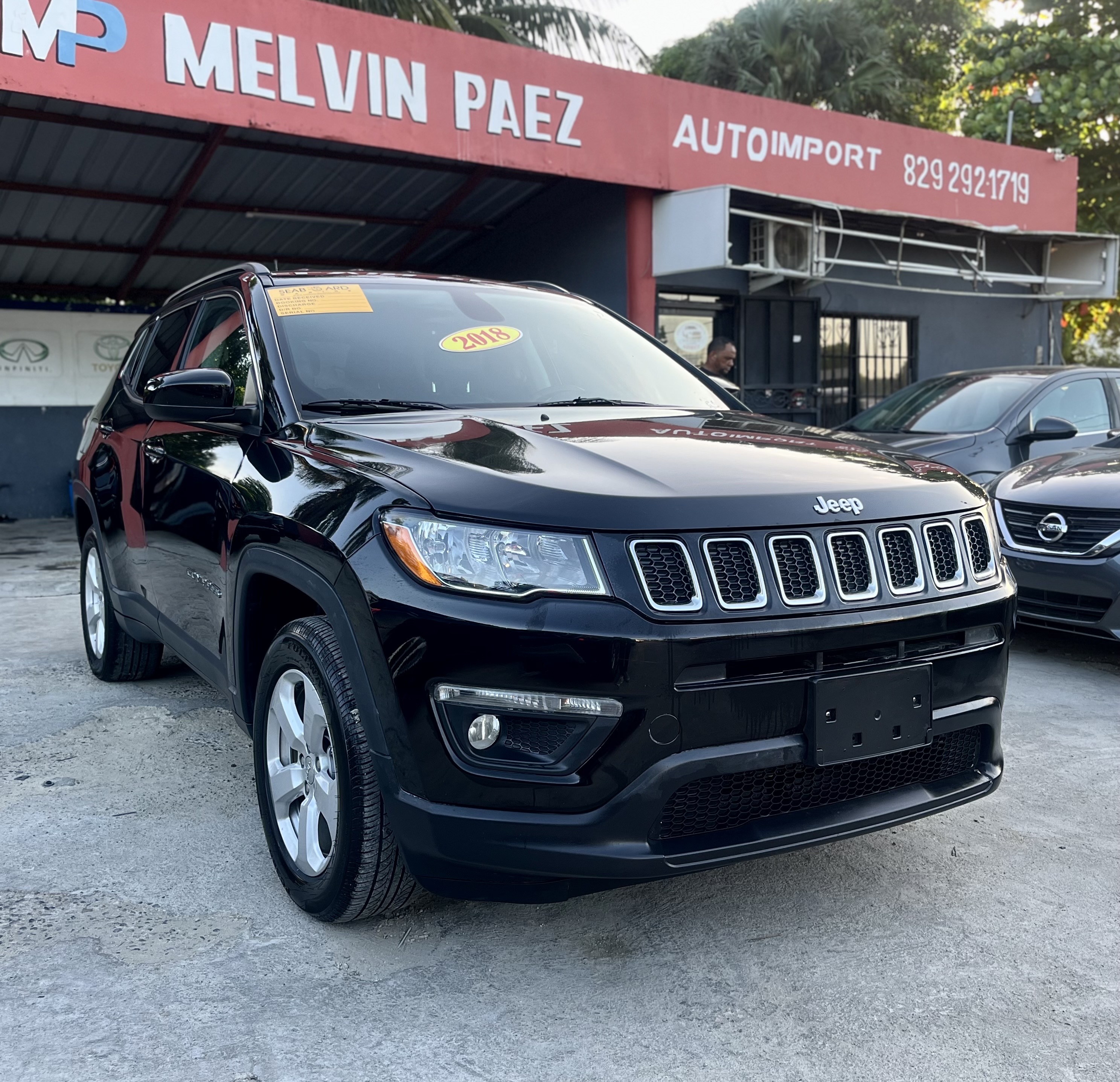 jeepetas y camionetas - Jeep Compass 2018 Latitude 4x4 - Clean carfax 1