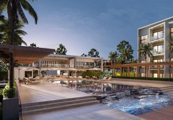apartamentos - Proyecto en venta Punta Cana  #23-2086 un dormitorio, parqueo cubierto, áreas S. 3