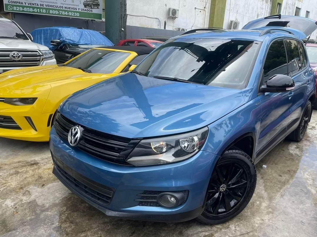 jeepetas y camionetas - Volkswagen Tiguan 2014 nitida 0