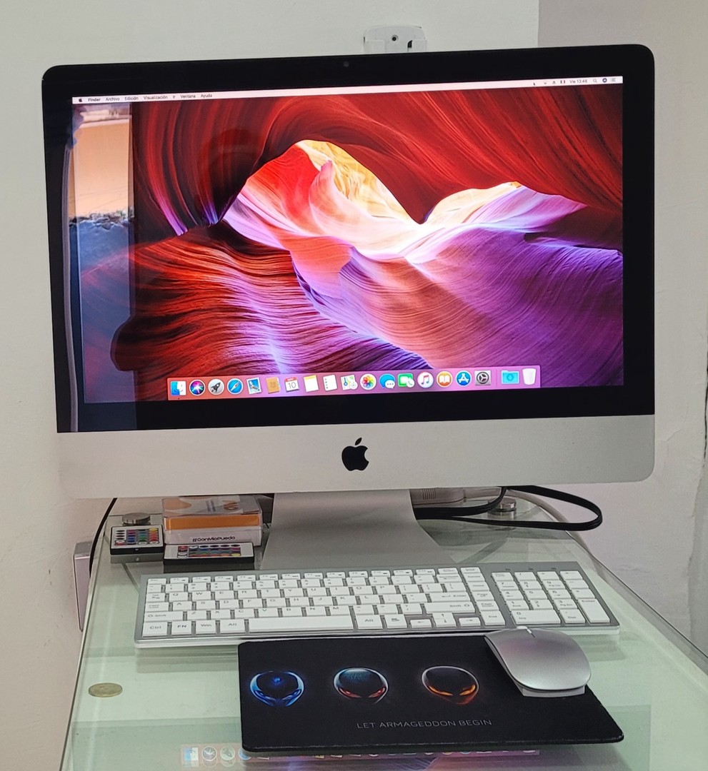 computadoras y laptops - Imac Retina 21 Pulg Core i3 Ram 10gb Disco 256gb SSD Completa