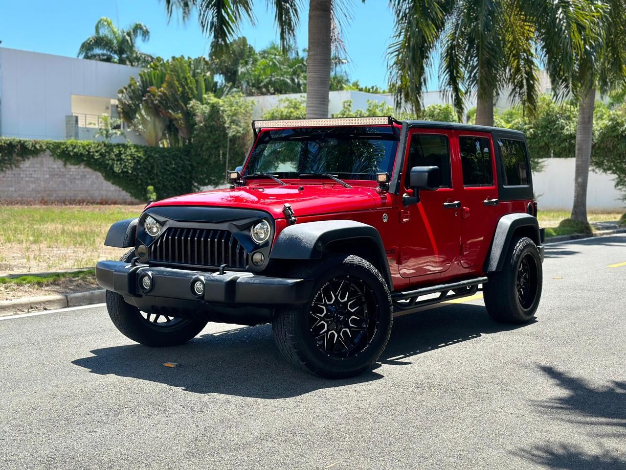 jeepetas y camionetas - Jeep wrangler unlimited JK 2018 impecable 