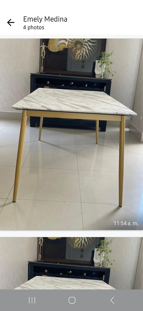 muebles y colchones - Exclusivo juego de sala y mesa de comedor. 8