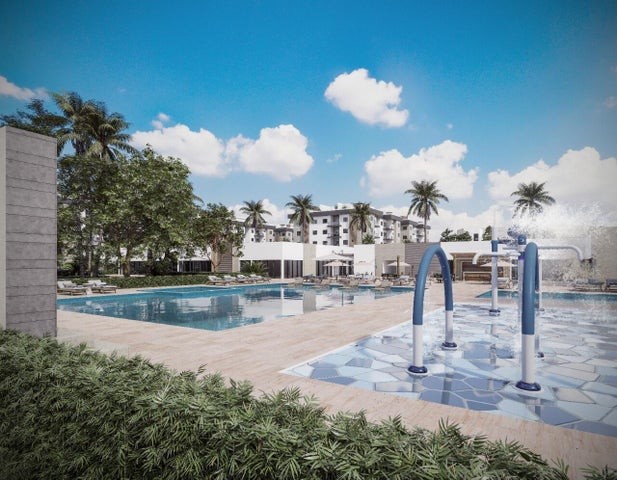 apartamentos - Proyecto en venta Punta Cana #23-3 tres dormitorios, balcón, seguridad, áreas S. 9