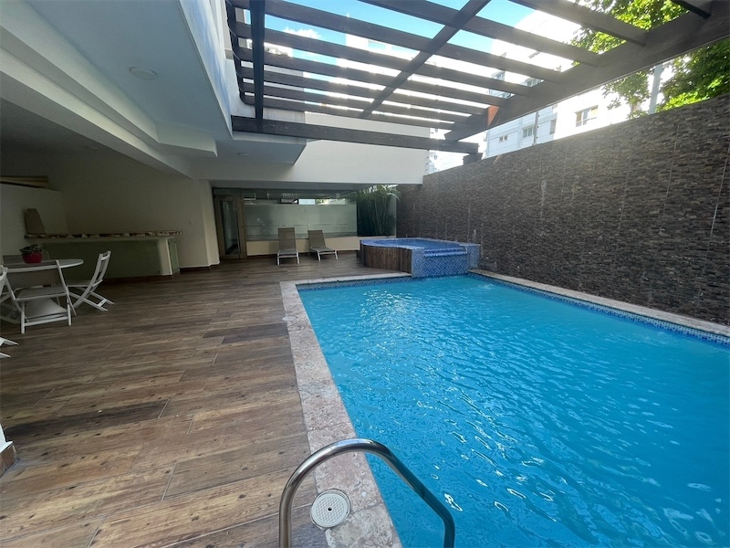 apartamentos - Venta de apartamento ubicado en naco Distrito nacional con 266mts piscina 0