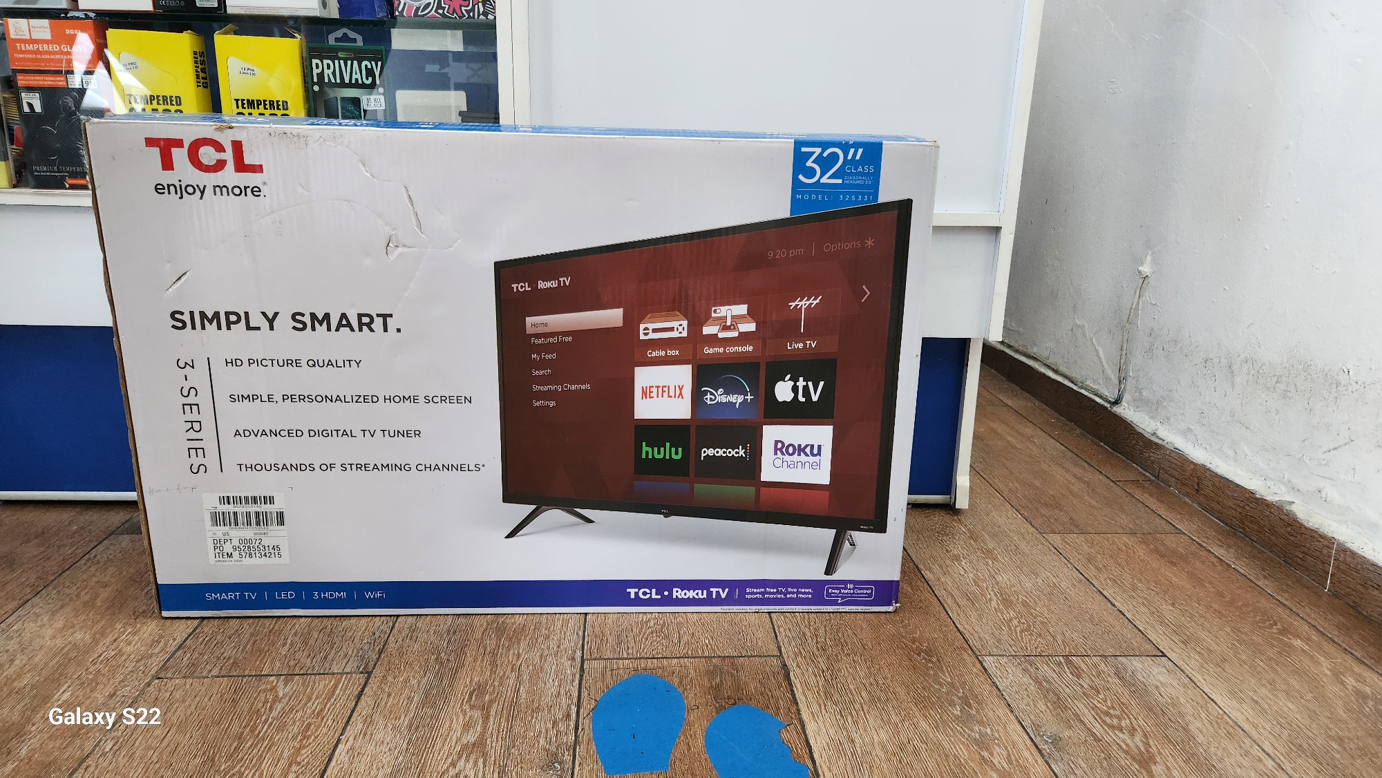 tv - SMART  TV TCL 32 PULGADAS ROKU 