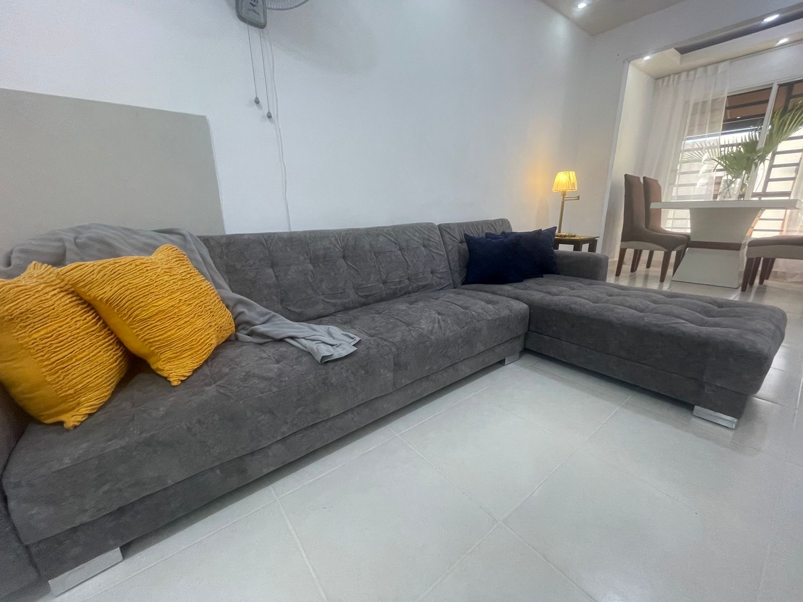 apartamentos - venta de apartamento en la autopista de san Isidro 4to piso 2 hab Santo Domingo  5