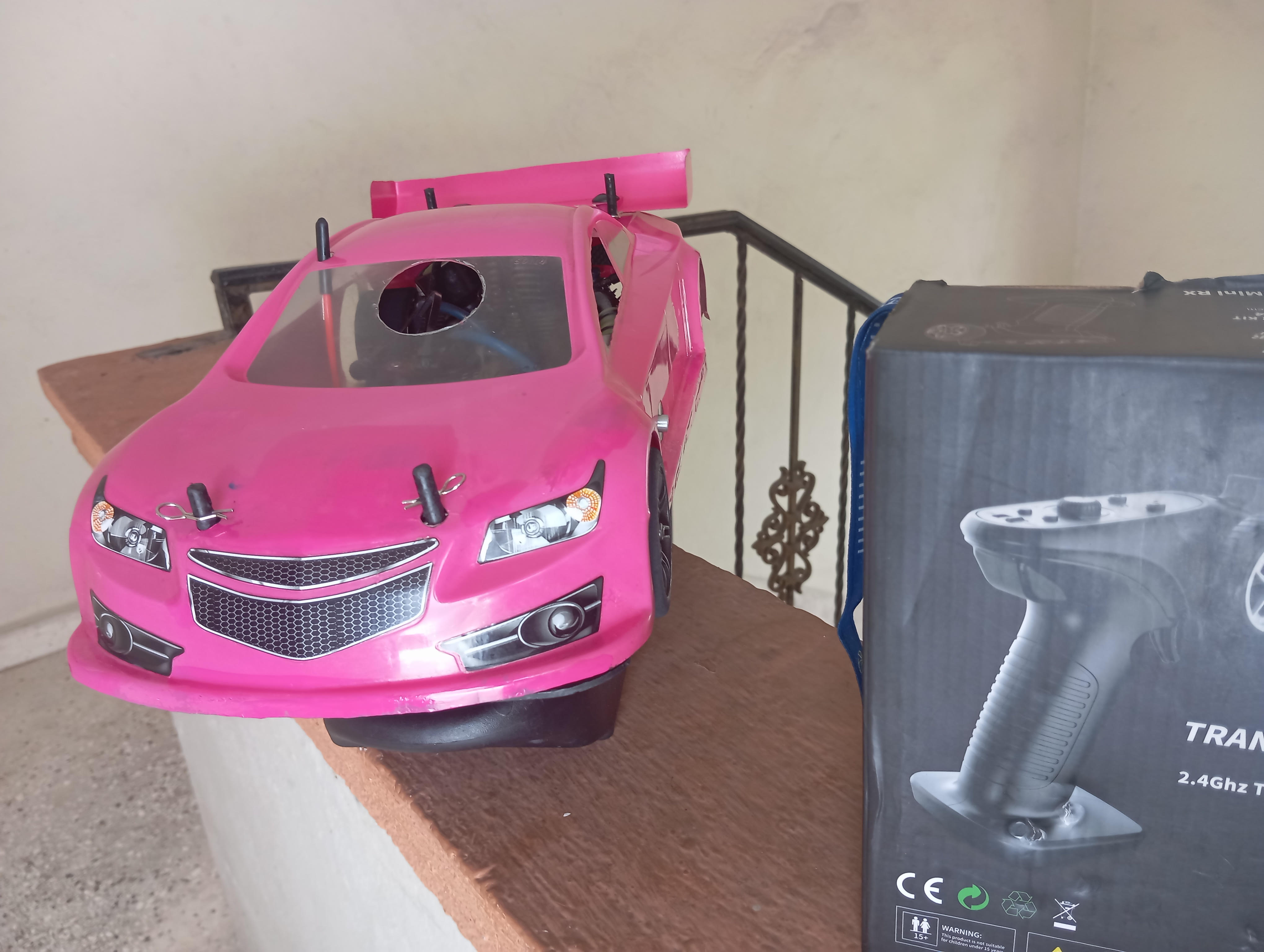 juguetes - CARRO RC RADIO CAONTROL DE GASOLINA 1-10