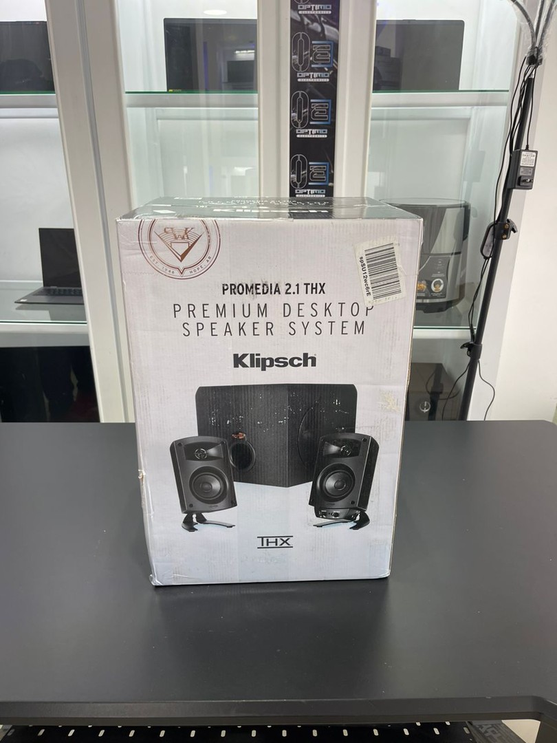 camaras y audio - Parlante Klipsch ProMedia THX computadora certificada, Negro Nuevas