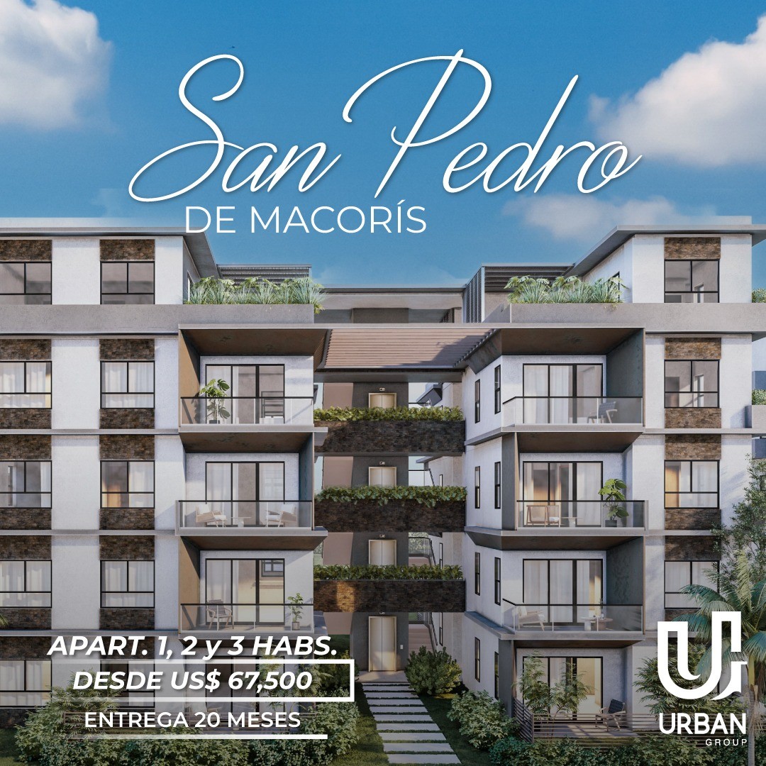 apartamentos - Apartamentos 1, 2 y 3 Habitaciones US$67,500 en San Pedro de Macoris 3
