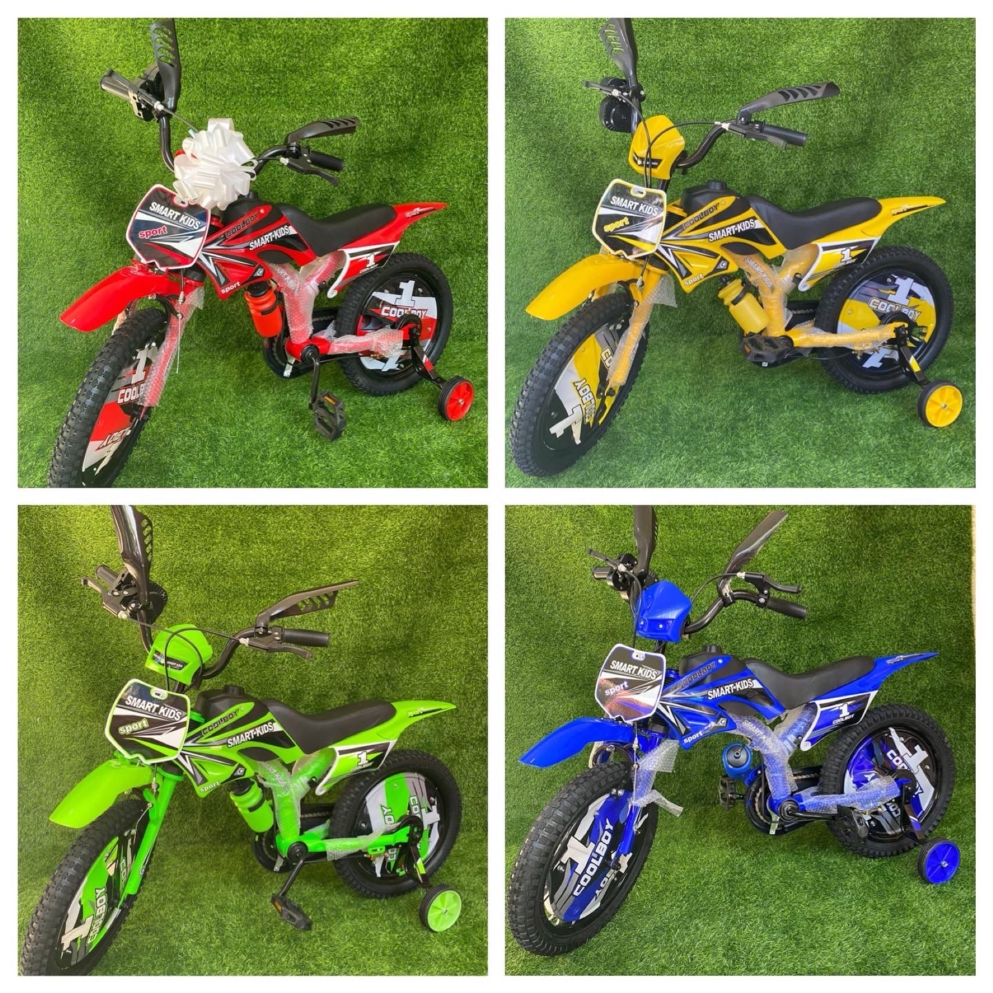 juguetes - bicicleta tipo motocross con sonido para niños de 2-4 años taza ancha Nuevas  5