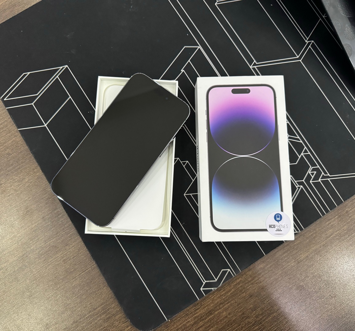 celulares y tabletas - iPhone 14 Pro Max 256GB Purple Como Nuevo, Desbloqueado, Garantía, RD$ 57,500 NE 1