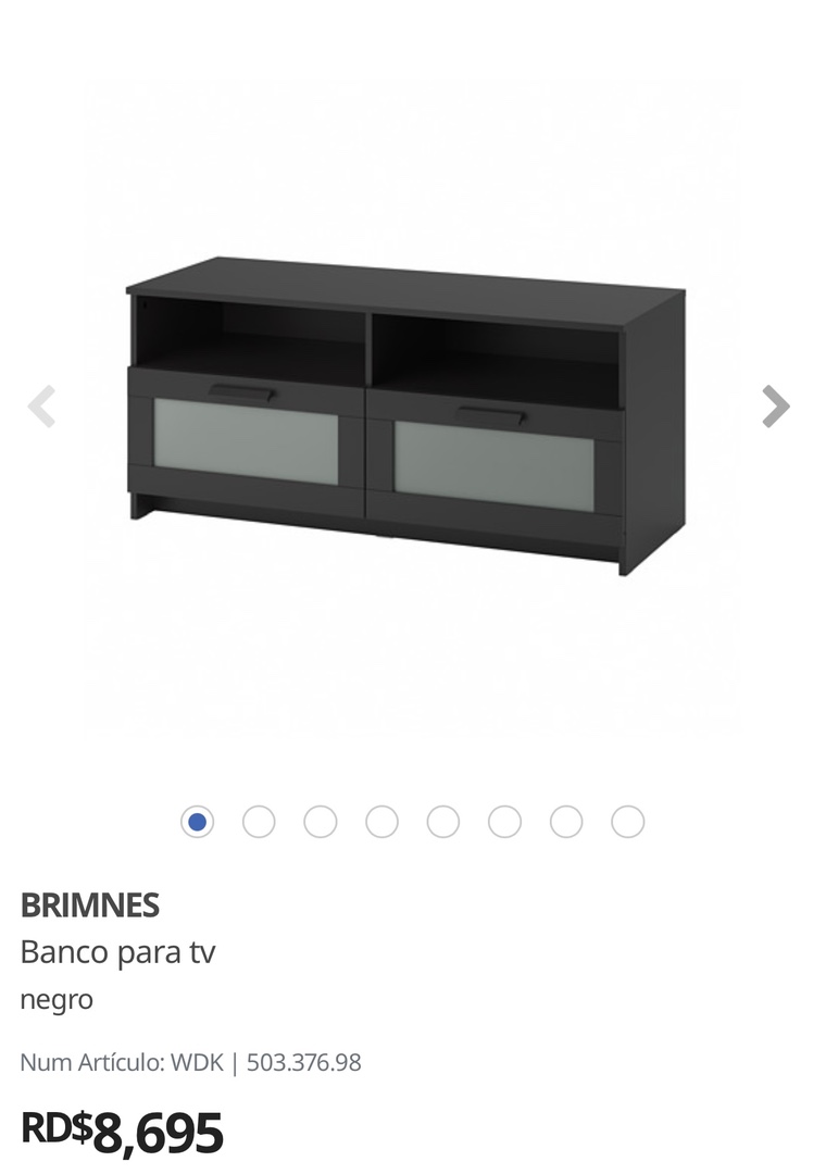 decoración y accesorios - Mesa para TV  “color negro” 3