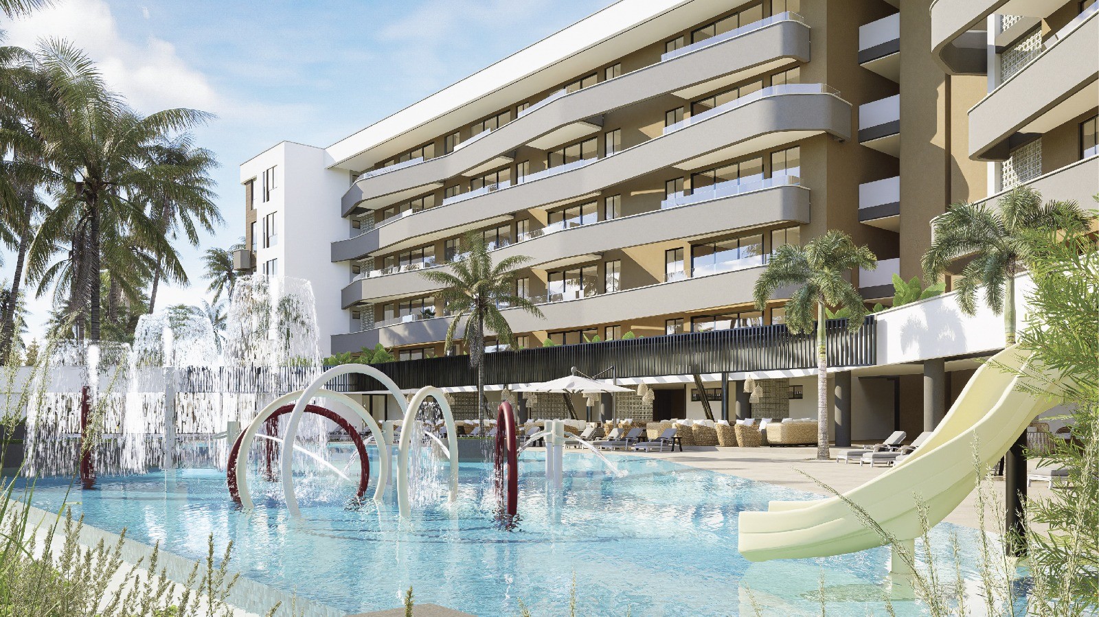 apartamentos - Palm View es un conjunto de apartamentos con servicios
hoteleros y exclusivas. 0