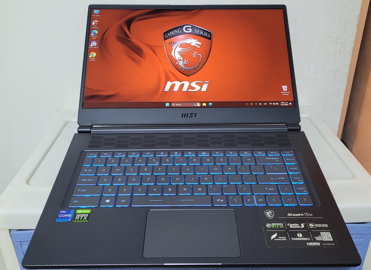 computadoras y laptops - Laptop Clevo Gamer 17 Pulg Core i7 7ma Ram 32gb Disco 1tb Nvidea Gtx 1060 6gb