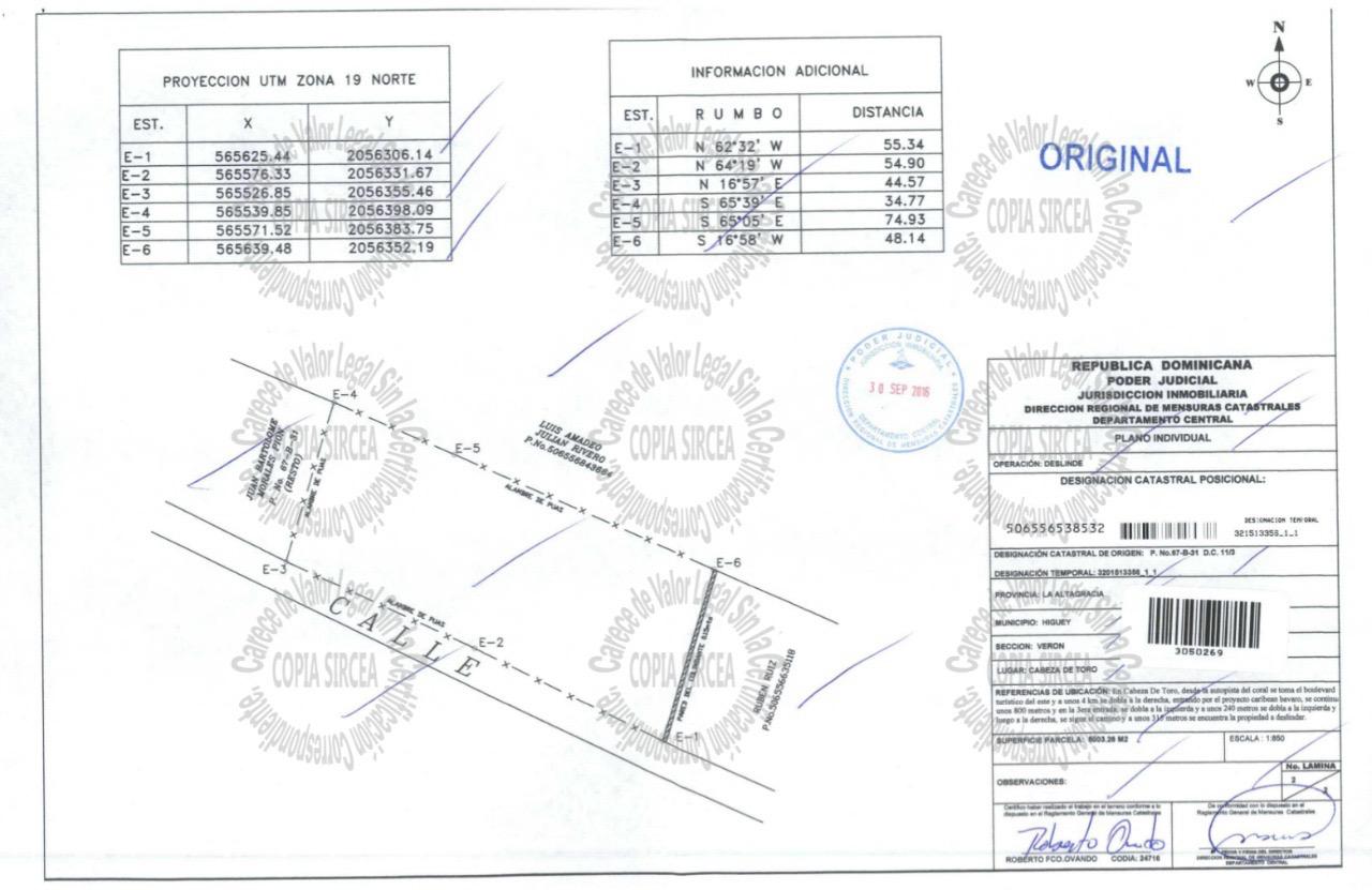 solares y terrenos - Solar en Punta Cana Cerca de UNIDOS Recibo permuta