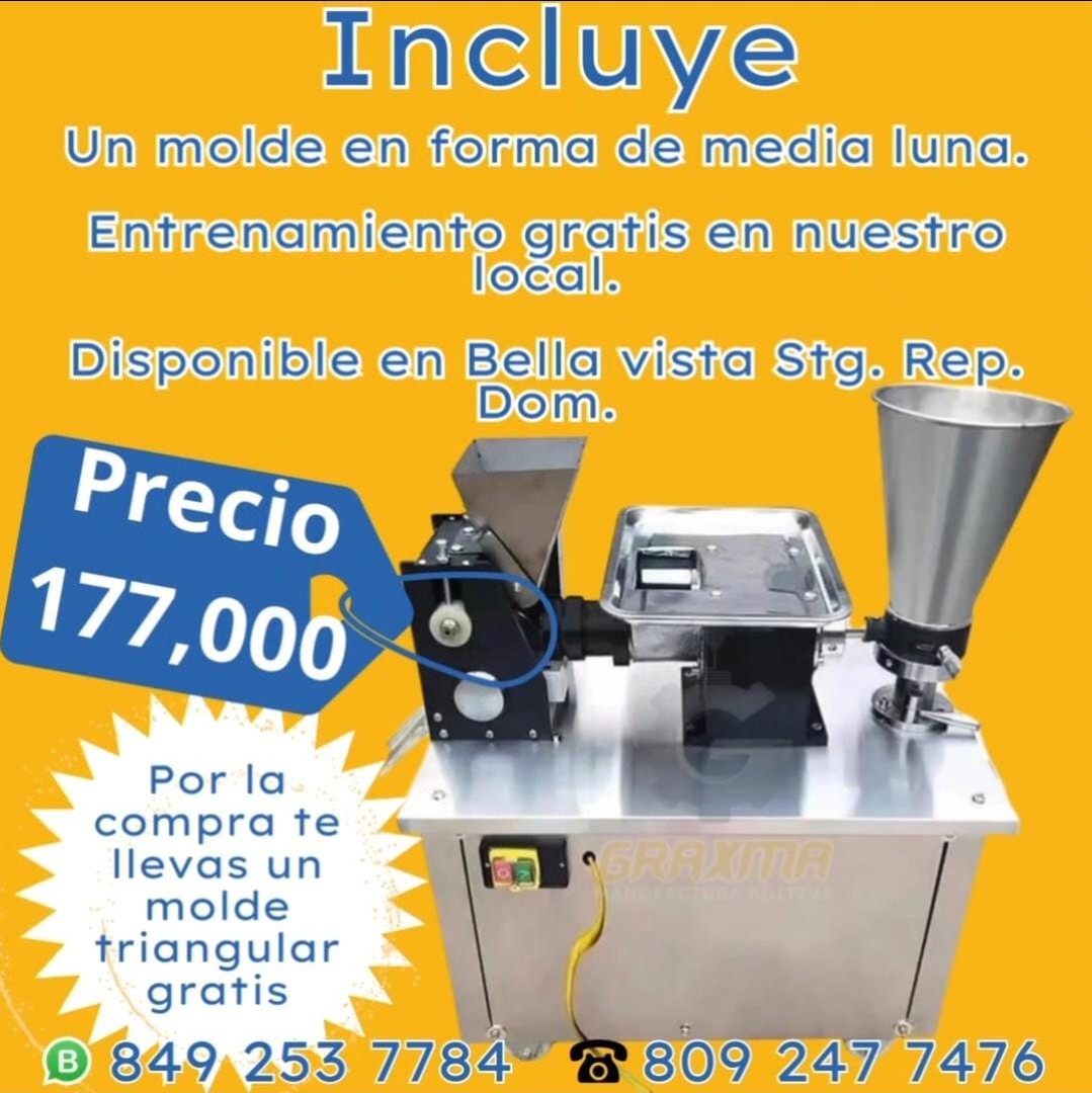 negocios en venta - Maquina formadora de empanada  para bocadillos. 4