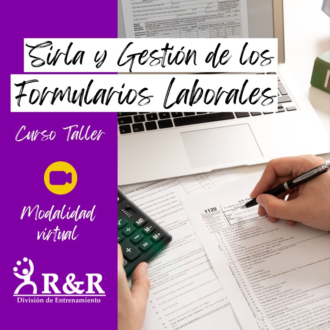 cursos y clases - CURSO TALLER SIRLA Y GESTIÓN DE FORMULARIOS LABORALES.