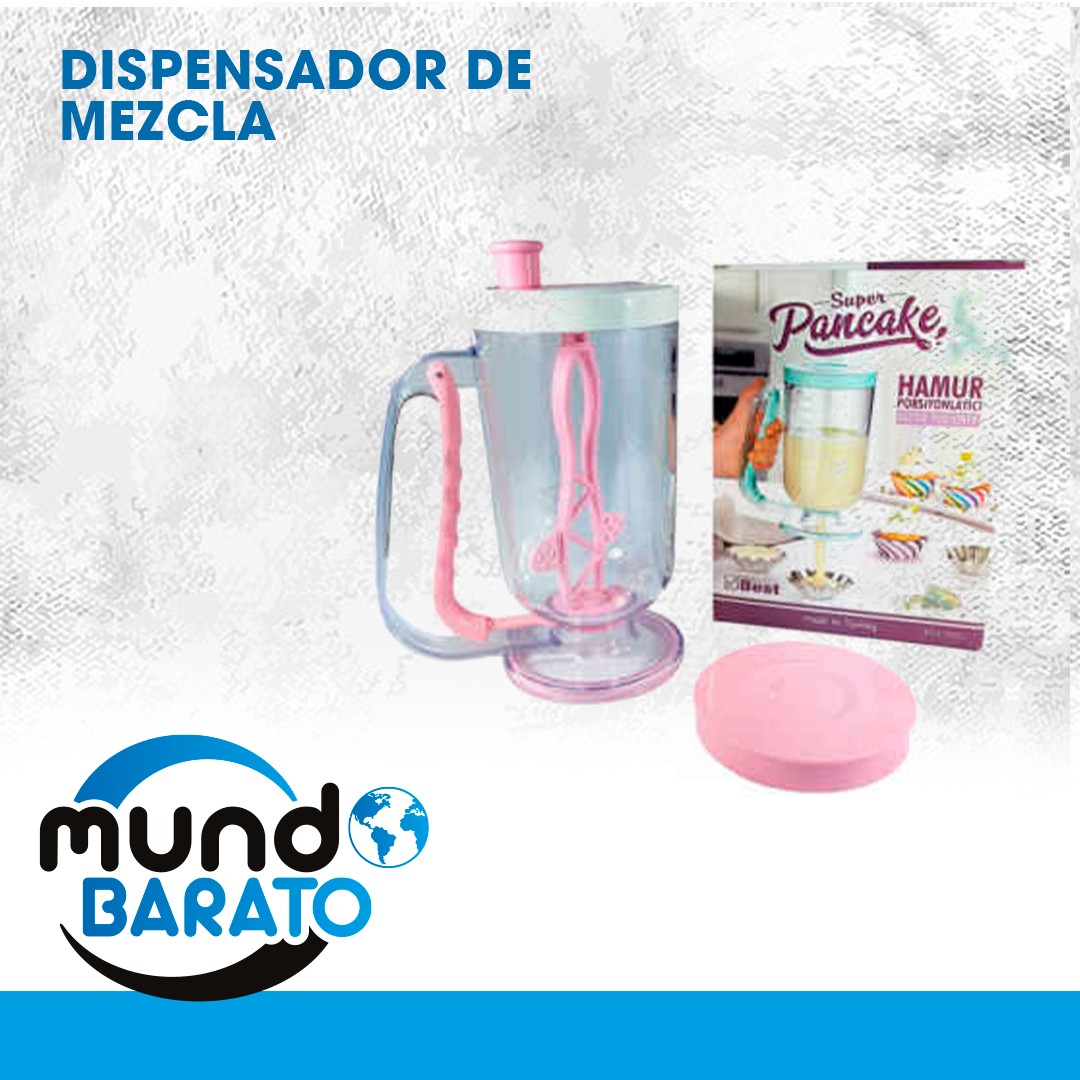 cocina - Dispensador de mezcla masa de bizcocho torta cupcakes pastel dosificador 