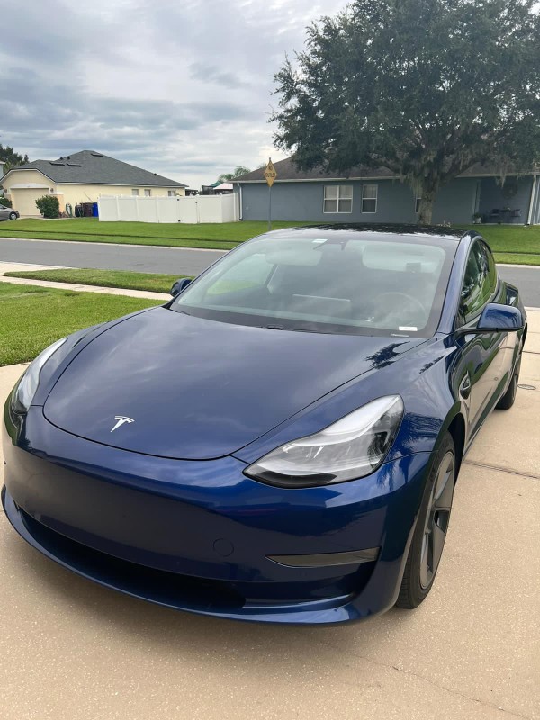 carros - Vendo Tesla Model 3 Standard Range Plus 2021 Azul