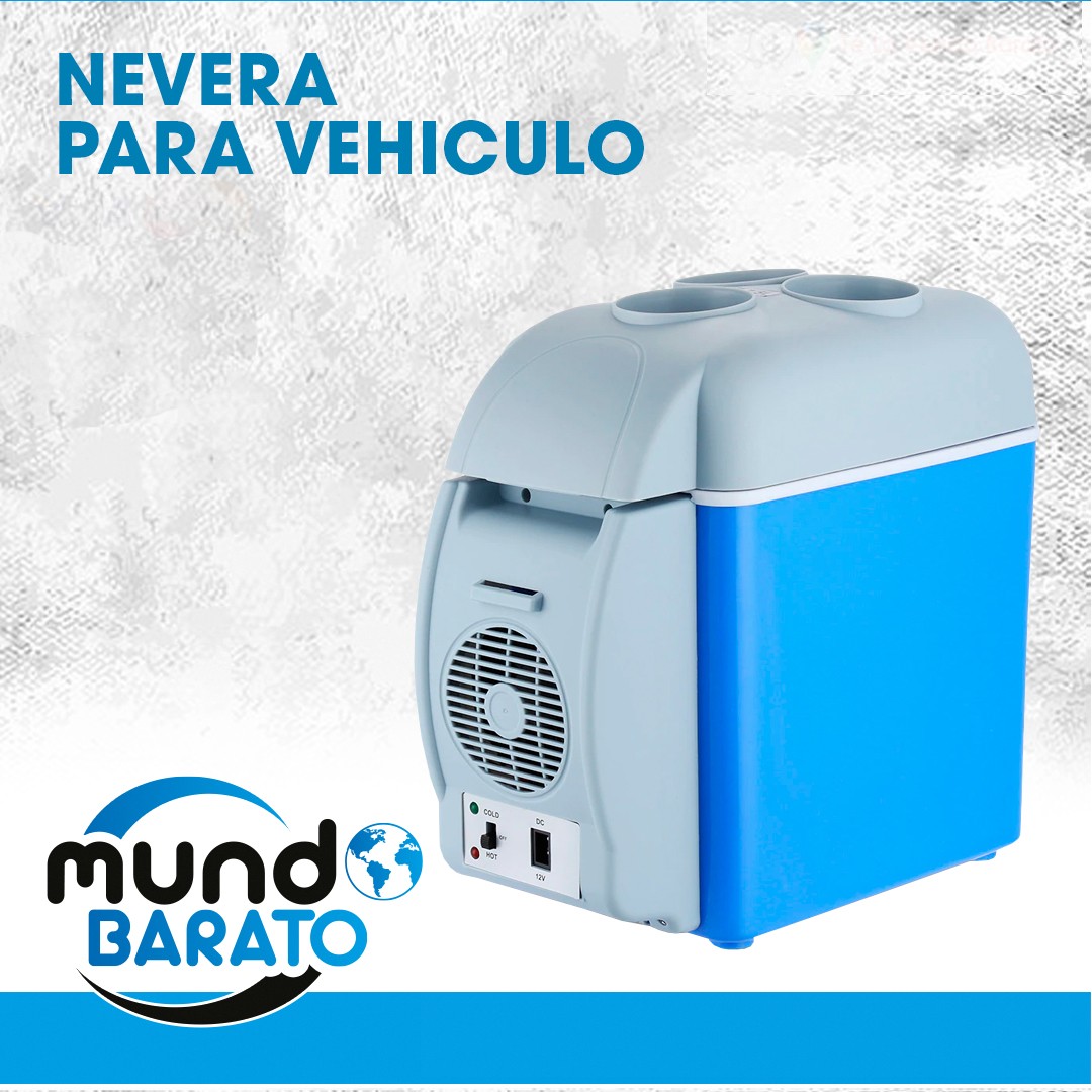 otros electronicos - NEVERA PARA CARRO PORTATIL VEHICULO REFRIGERADOR 7,5 LITROS 0