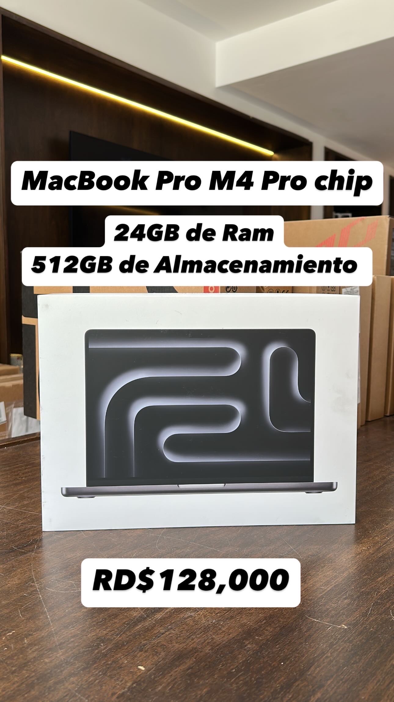 computadoras y laptops - MacBook Pro m4 Pro