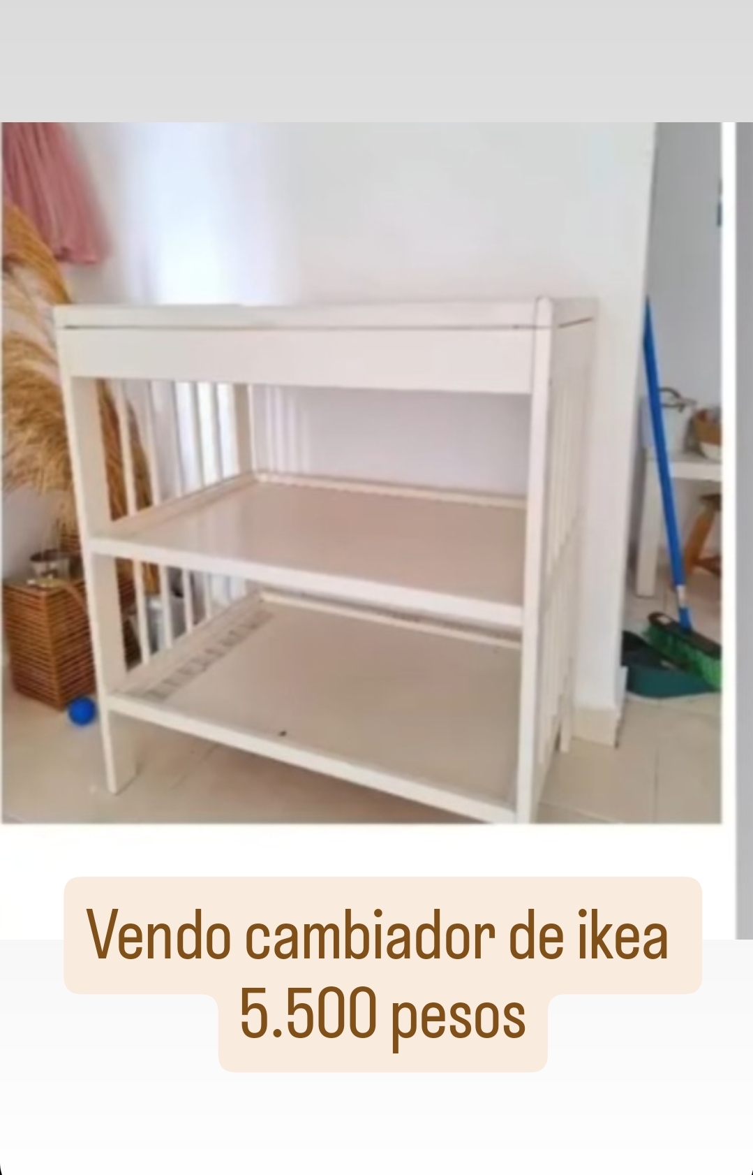 muebles - Cambiador de bebé 