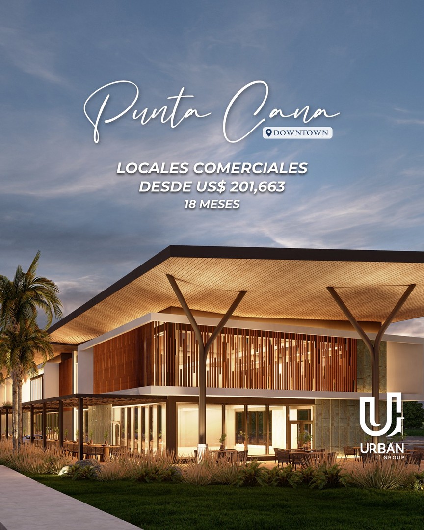 oficinas y locales comerciales - Locales Comerciales Para Venta en Downtown Punta Cana