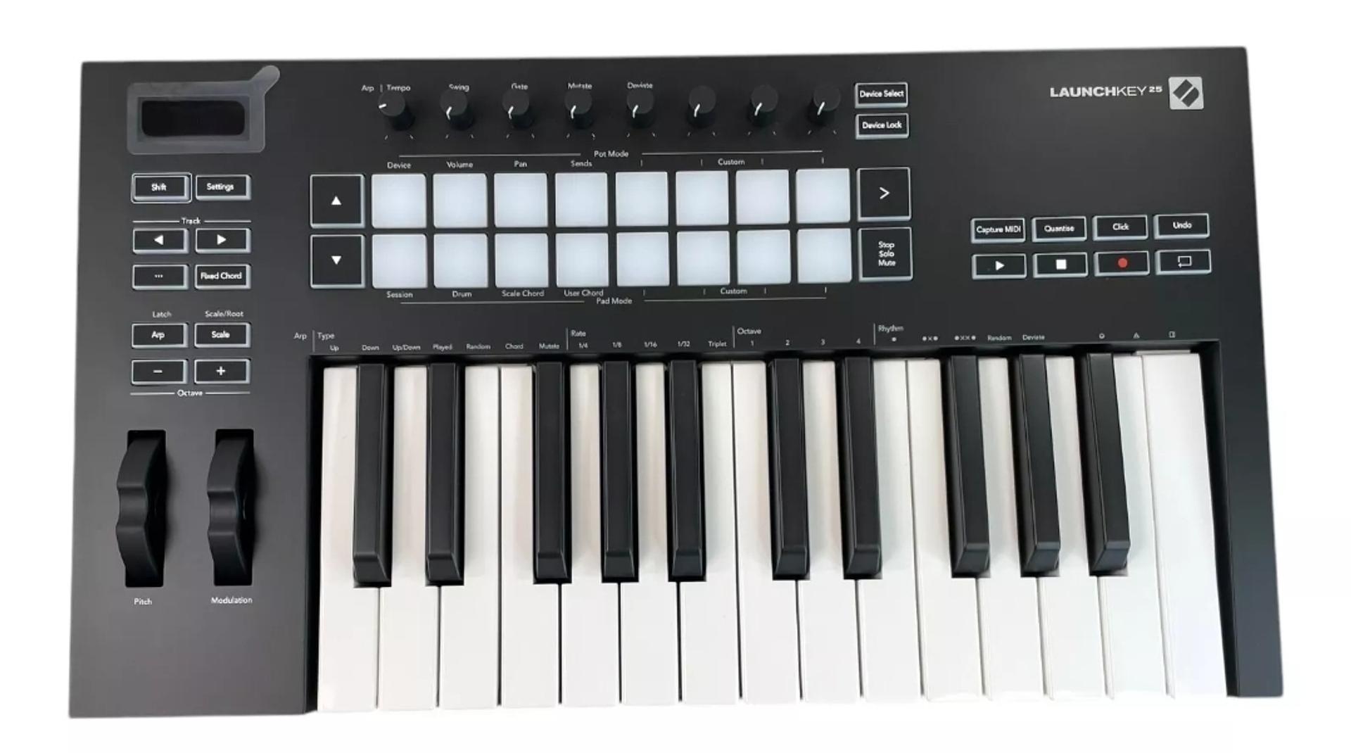 instrumentos musicales - Novation Launchkey Mini MK3 Controlador de teclado MIDI USB de 25 teclas 2