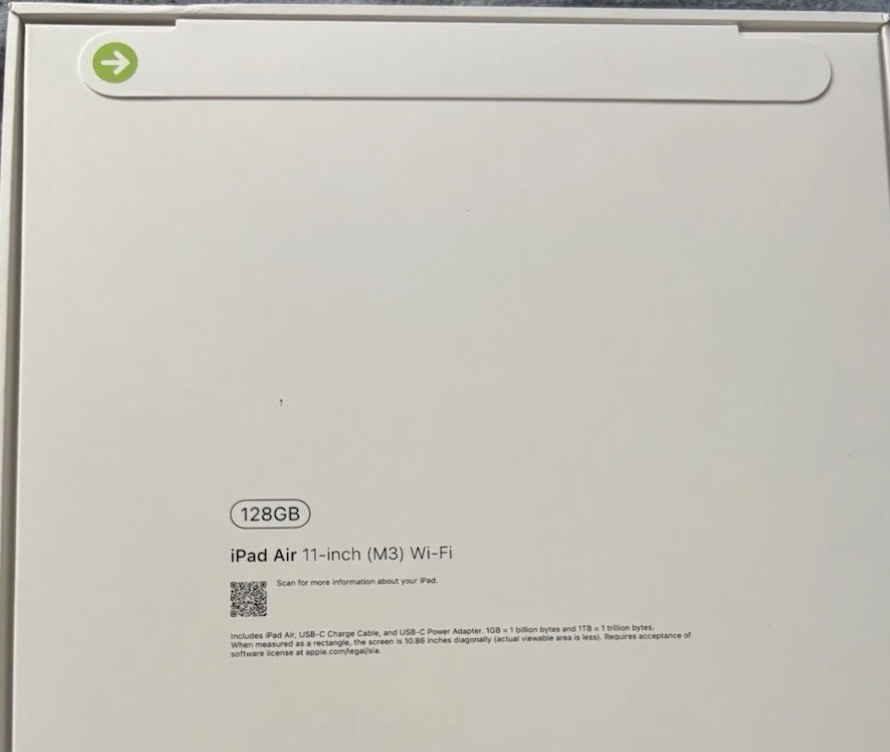 celulares y tabletas - IPAD AIR M3 11" 128GB WIFI SELLADA‼️OFERTA 1