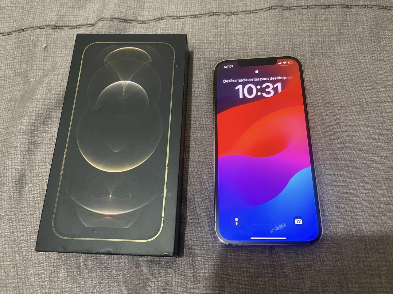 celulares y tabletas - iPhone 12 Pro Max 512GB Gold en Venta desbloqueado 