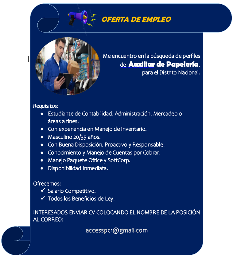 empleos disponibles - Buscamos Personal 