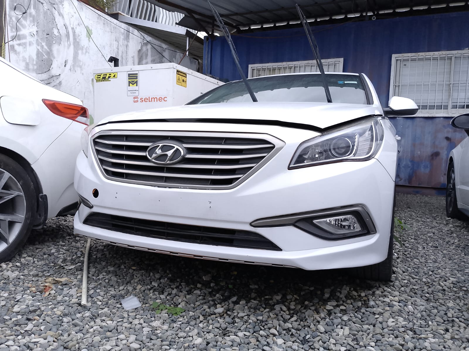 carros - HYUNDAI SONATA LF 2017 BLANCO DESDE: RD$615,100.00