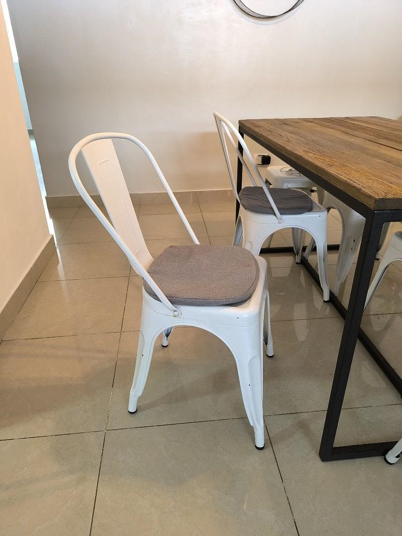 muebles y colchones - Mesa de Comedor Ilumel con sillas 3