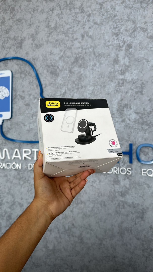 accesorios para electronica - Cargador Otterbox 3 en 1 nuevo sellado (somos tienda)