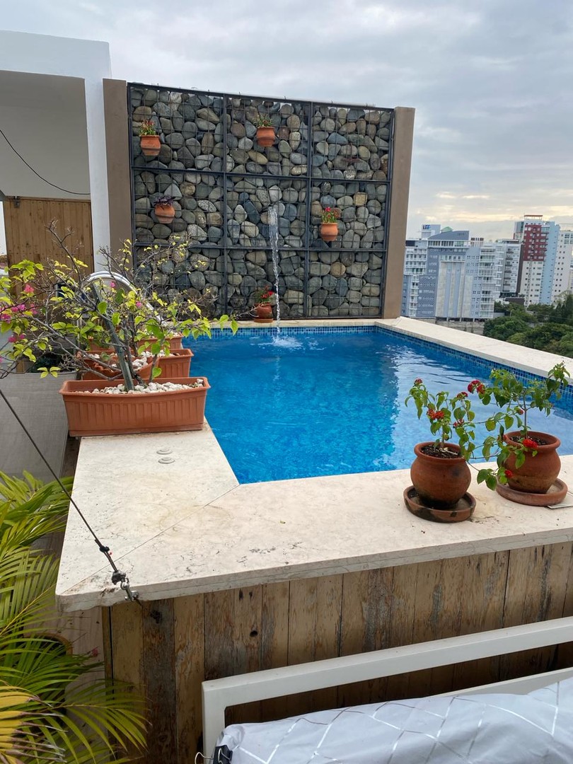 apartamentos - SE VENDE PENTHOUSE AMUEBLADO CON VISTA AL MAR  3