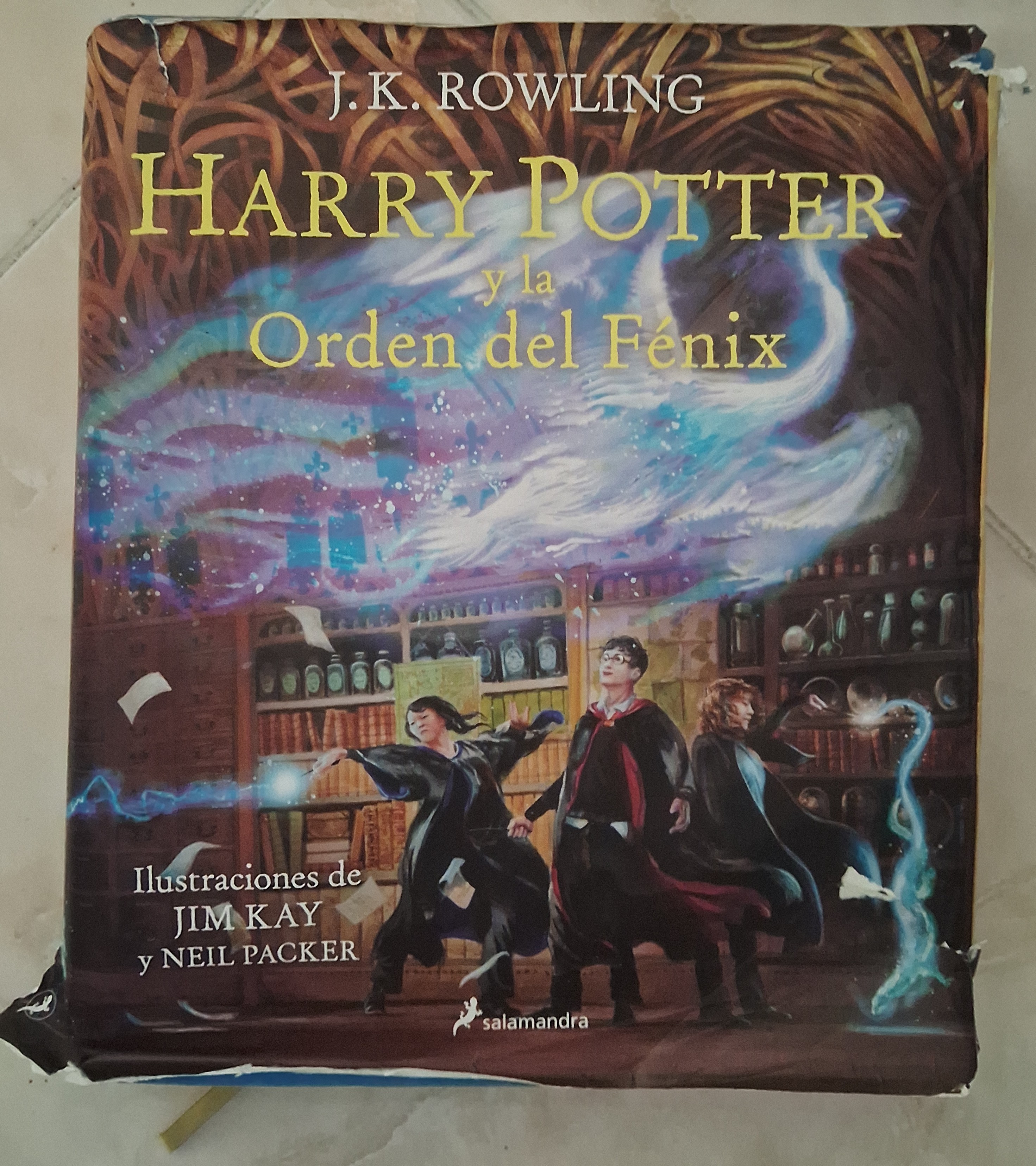 libros y revistas - Libro de Harry Potter 5 