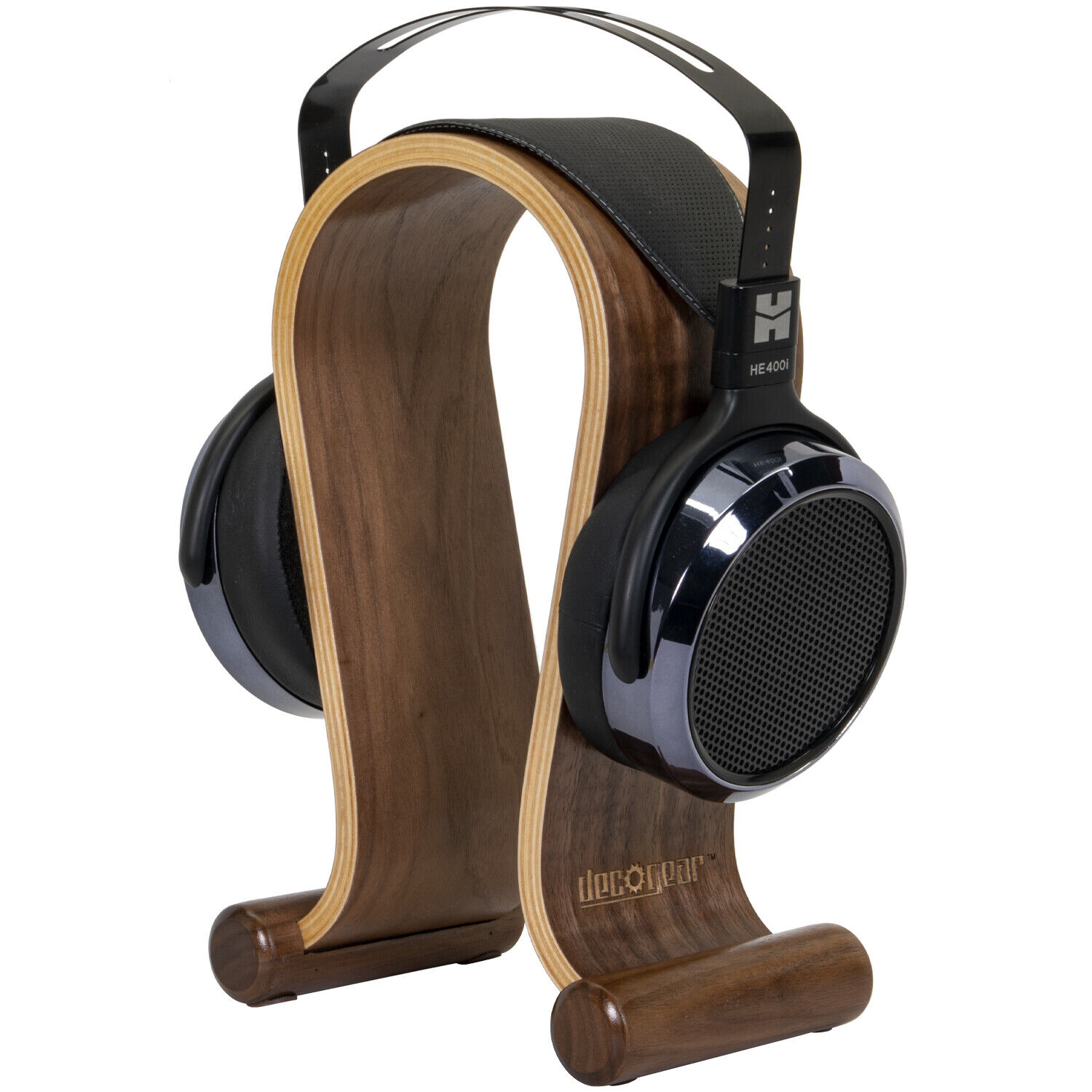 decoración y accesorios - Stand Soporte de madera para auriculares 0