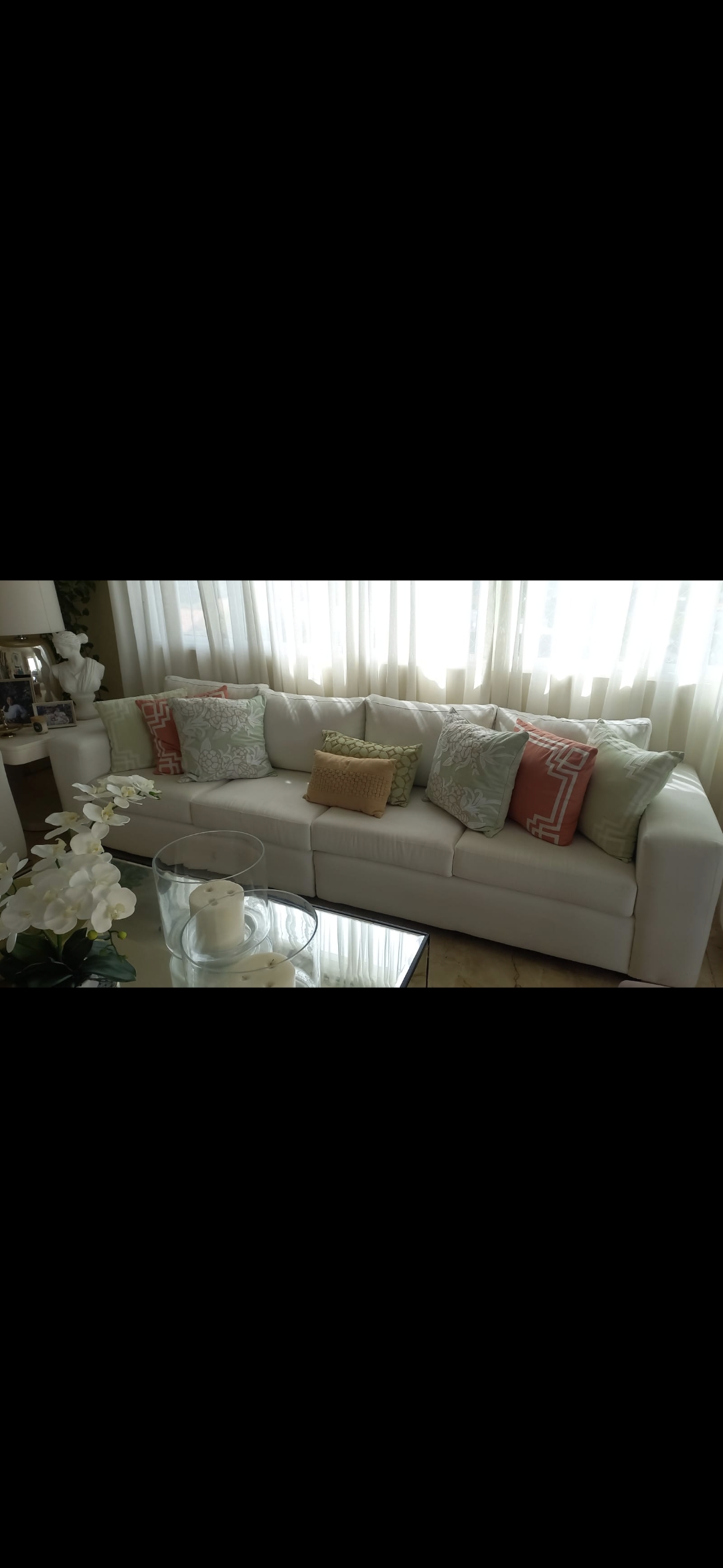 muebles y colchones - juego de sofa 1