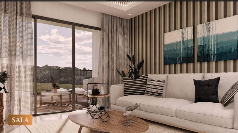 apartamentos - Proyecto en venta Punta Cana #24-317 un dormitorio, piscina, parqueo.
 1