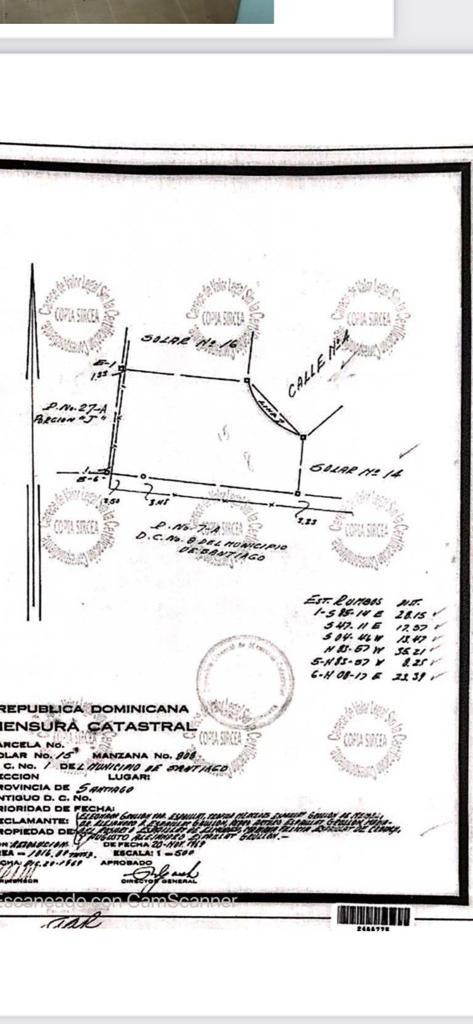 solares y terrenos - Solar de 1,100 metros, La Esmeralda, Santiago 1